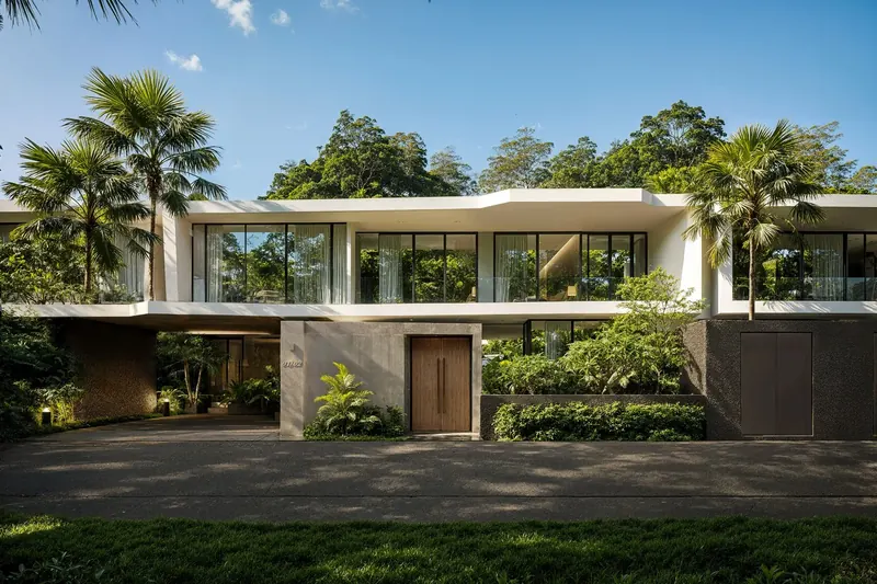Exterior of villa in Rawai