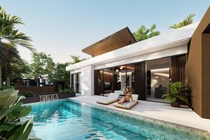 Вилла с 3 спальнями и частным бассейном на Банг Тао, Пхукет в комплексе Aileen Residence Bangtao