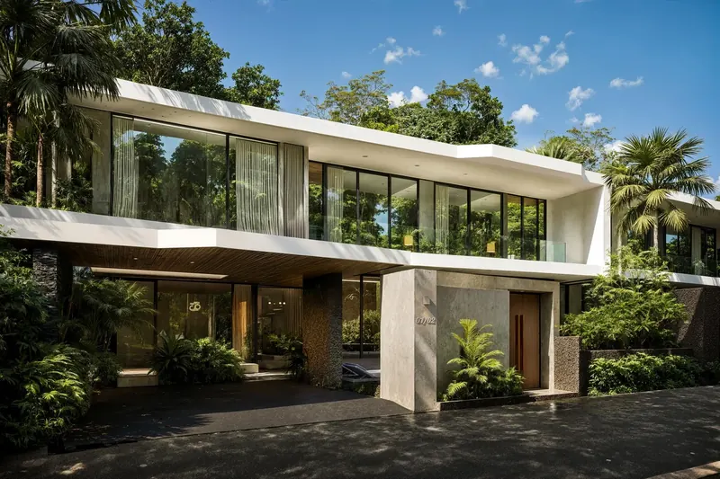 Exterior of villa in Rawai