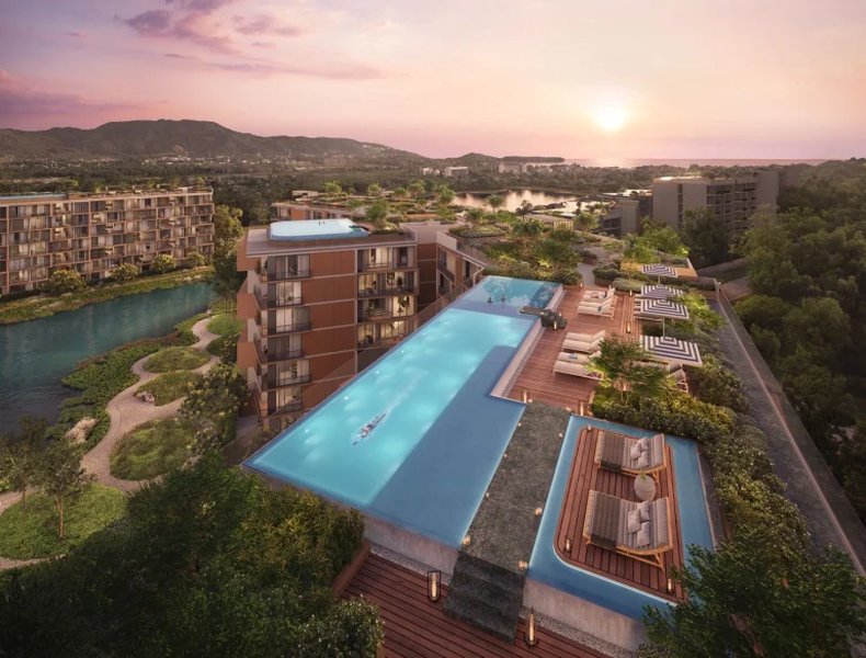 3 Bedroom Apartment in Laguna area, Phuket at Skypark Elara Complex