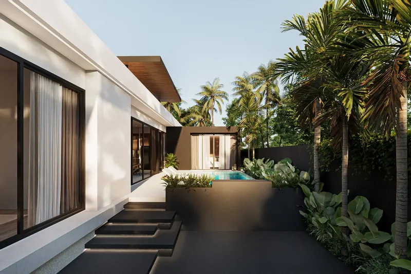 Exterior of villa in Bangtao