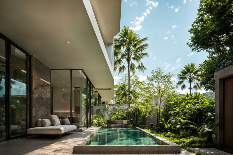 Exterior of villa in Rawai