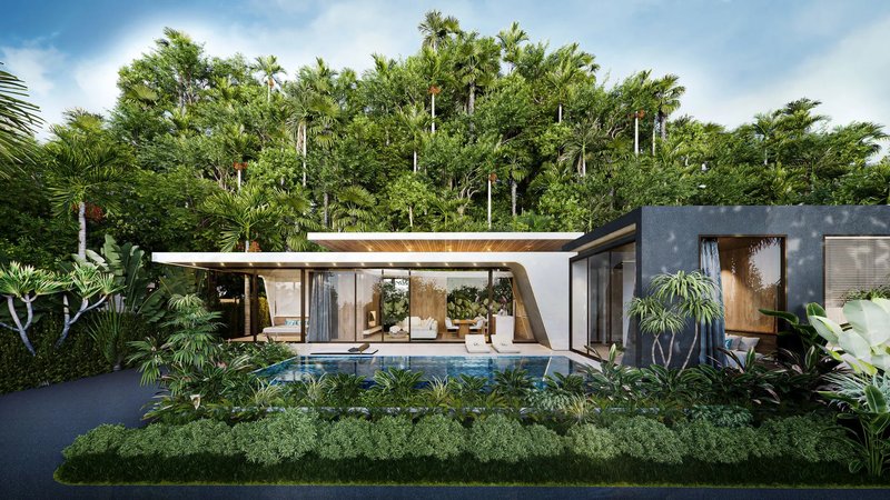 2 bedroom villa with private pool near Nai Ton Beach, Phuket at Aileen Villas Naithon Hills