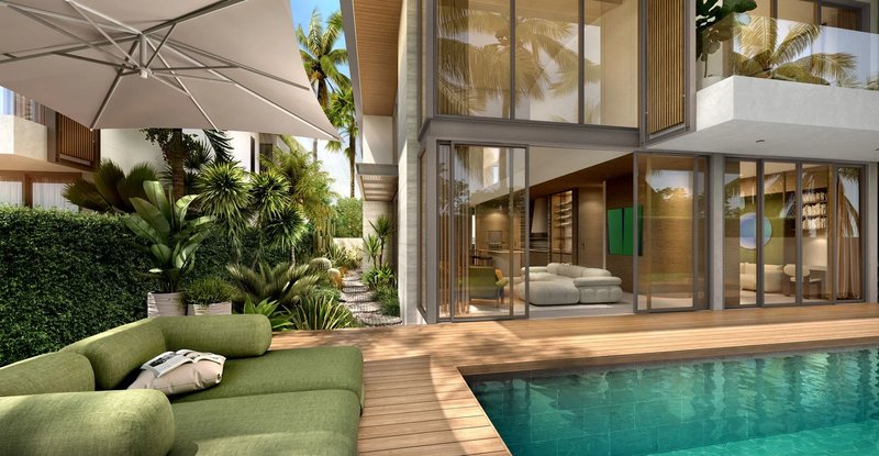 Two-storey villa with private pool in Talang area, Phuket in Azalea Bangjo complex