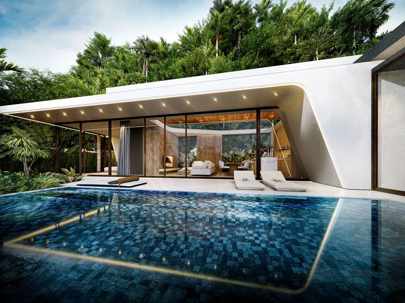 2 bedroom villa with private pool near Nai Ton Beach, Phuket at Aileen Villas Naithon Hills
