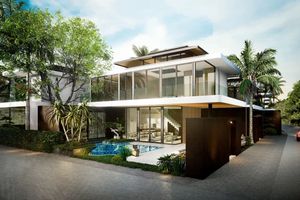 Two-storey 3 bedroom villa with pool in Layan, Phuket at Aileen Villas Layan