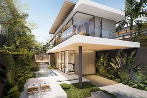 Two-storey 3 bedroom villa with pool in Layan, Phuket at Aileen Villas Layan