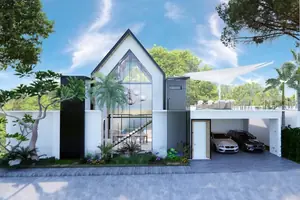 ภายนอกของวิลล่า ในกะรน