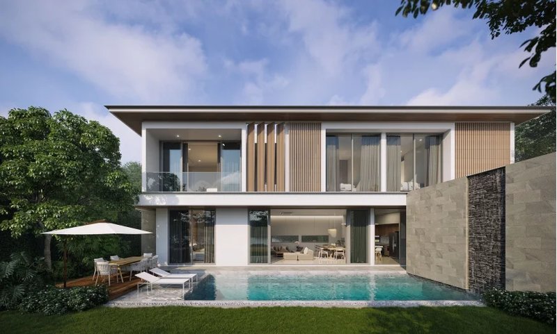 4 Bedroom Villa with private pool near Rawai Beach, Phuket in Bliss Hideaway Complex