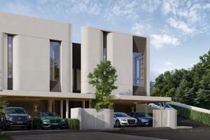 Two-storey 4 bedroom house in Ratsada area, Phuket in Midori Complex