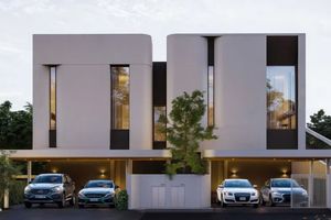 Two-storey 4 bedroom house in Ratsada area, Phuket in Midori Complex