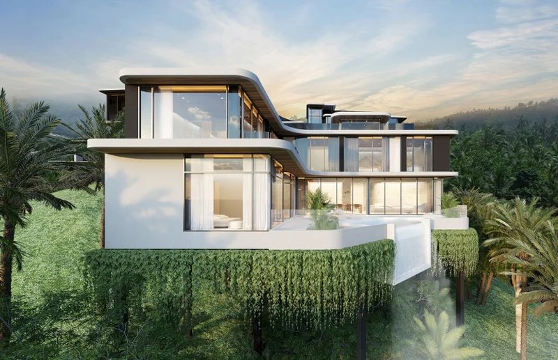 Three-storey villa near Nai Ton Beach, Phuket in Phuvista Naithon