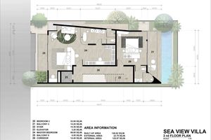 Four-level villa with sea view in Rawai area, Phuket at Saiyuan 9 Seaview Villa