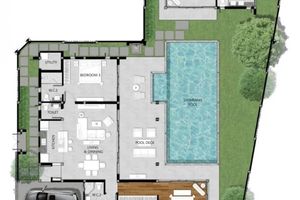 4 Bedroom Villa with Private Pool in Talang Area, Phuket at Rungtiva Private Pool Villas