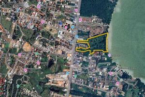 Land plot, first line by the sea, Rawai, Phuket