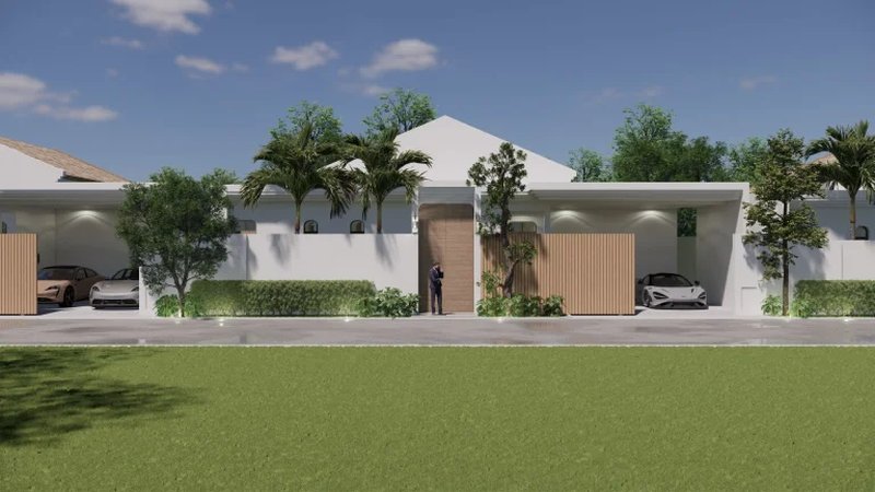 วิลล่า 3 ห้องนอนพร้อมสระว่ายน้ำส่วนตัวในถลางภูเก็ตที่รุ่งติวาไพรเวทพูลวิลล่า