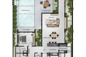 3 Bedroom Villa with private pool in Talang, Phuket at The Peaceful Villas