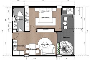 Deluxe 1 Bedroom Apartment near Rawai Beach, Phuket at Babylon Sky Garden 2