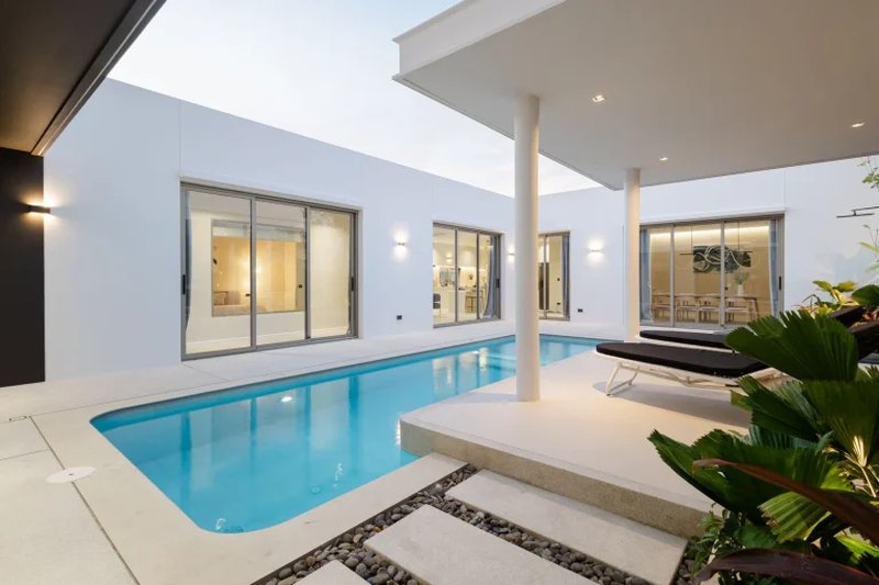 Finished 3 bedroom villa with private pool in Rawai area, Phuket, in Lay Pearl Villas Complex