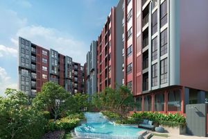 Spacious 1 Bedroom Apartment in Wichit Area, Phuket at The Base Bukit