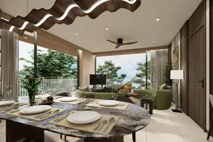ห้องนั่งเล่นของคอนโดมิเนียม ในเชิงตะไล
