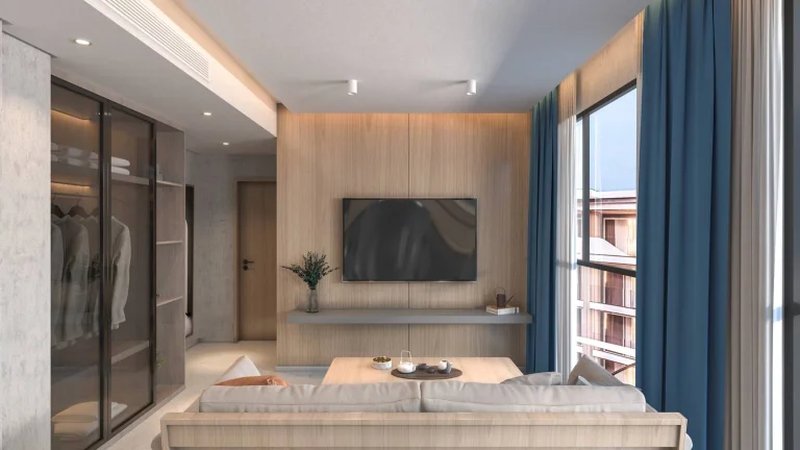 Spacious studio near Bang Tao Beach, Phuket at Sunshine Beach Resort & Residences