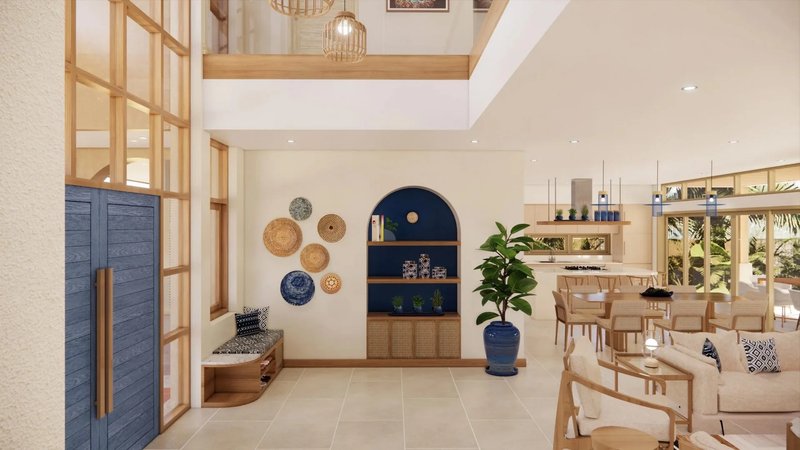 Two-storey villa with private pool and mountain views in Talang district, Phuket in Manick Meadows Complex