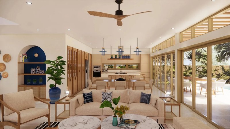 Two-storey villa with private pool and mountain views in Talang district, Phuket in Manick Meadows Complex