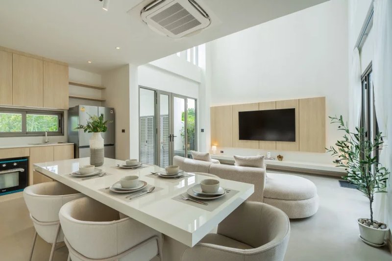 Modern two-storey villa with private pool in Talang, Phuket at Rachada Pool Villa