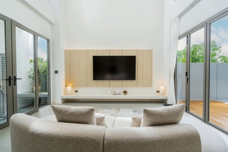 Modern two-storey villa with private pool in Talang, Phuket at Rachada Pool Villa