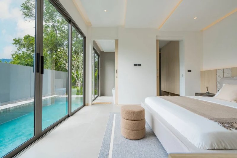 Modern two-storey villa with private pool in Talang, Phuket at Rachada Pool Villa
