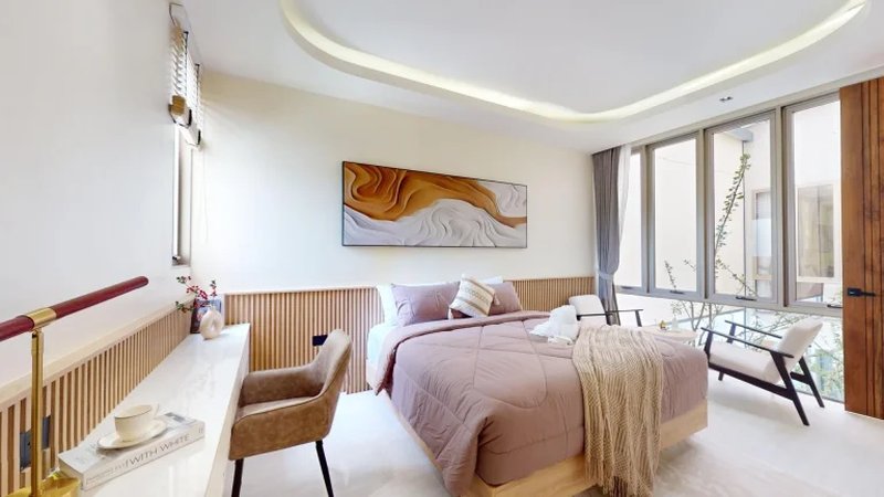 Two-storey 3 bedroom villa with private pool in Talang area, Phuket at Prime Villas Srisoonthorn