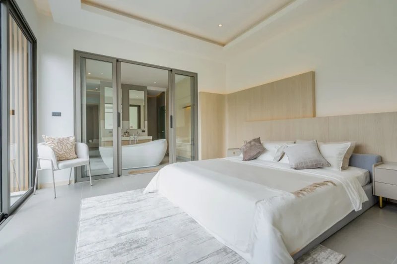 Modern two-storey villa with private pool in Talang, Phuket at Rachada Pool Villa