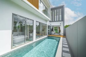 Modern two-storey villa with private pool in Talang, Phuket at Rachada Pool Villa