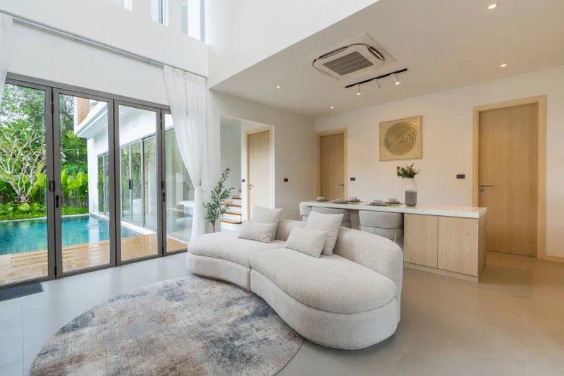Modern two-storey villa with private pool in Talang, Phuket at Rachada Pool Villa