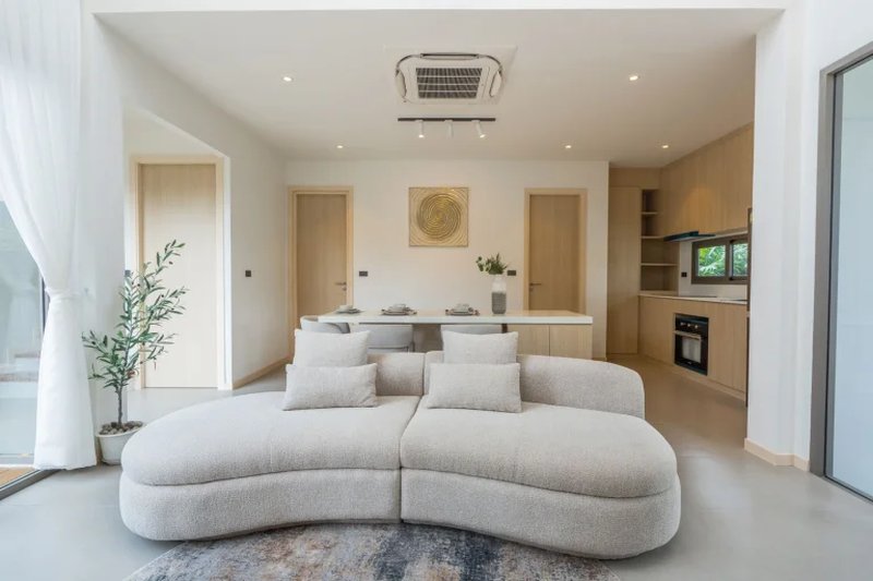 Modern two-storey villa with private pool in Talang, Phuket at Rachada Pool Villa