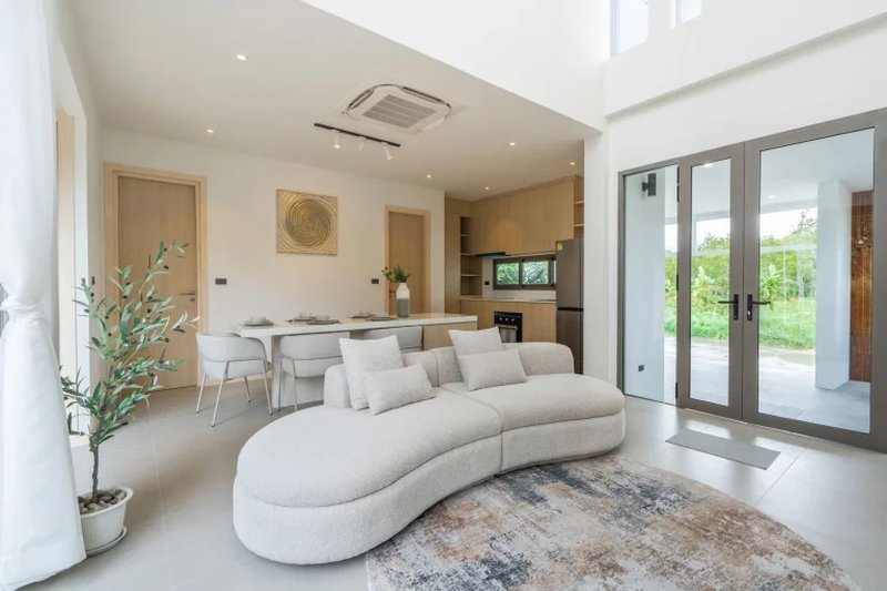 Modern two-storey villa with private pool in Talang, Phuket at Rachada Pool Villa