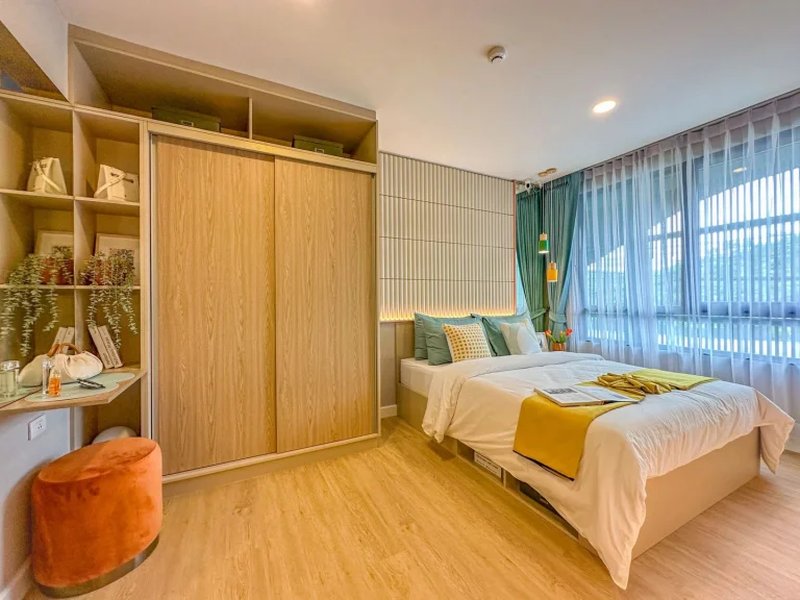 One Bedroom Apartment of 29 sq.m in Talang, Phuket at The Cube Amaze Srisoonthon