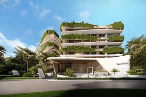 Spacious 1 bedroom apartment in a new complex near Layan Beach, Phuket