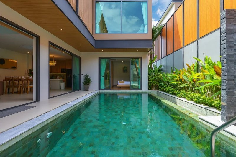 Two-storey villa with pool in Rawai, Phuket at Le Villa Rawai