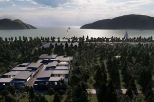 4 Bedroom villa with pool next to the sea in Chalong area, Phuket at Sea Central Villa