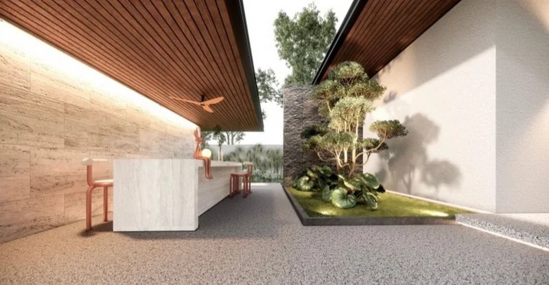 4 Bedroom villa with pool next to the sea in Chalong area, Phuket at Sea Central Villa