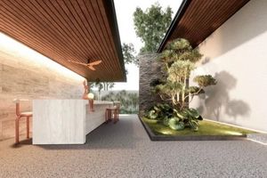 4 Bedroom villa with pool next to the sea in Chalong area, Phuket at Sea Central Villa