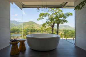 Finished 2-storey villa with panoramic mountain views in Talang, Phuket in Manick Hillside