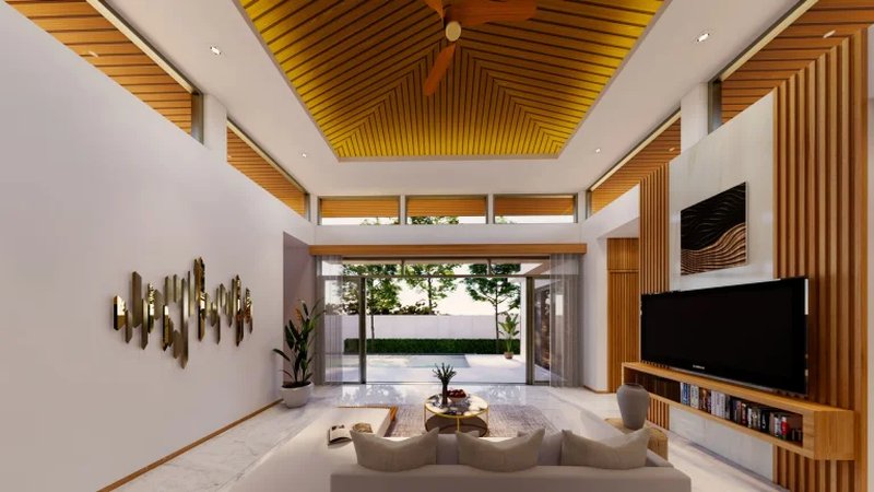 3 Bedroom Villa with Private pool in Bang Jo Pasak area, Phuket at Manisa Villas