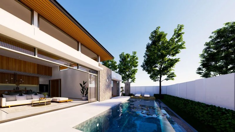 3 Bedroom Villa with Private pool in Bang Jo Pasak area, Phuket at Manisa Villas