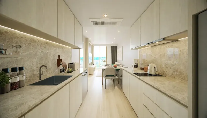 ห้องนั่งเล่นของคอนโดมิเนียม ในเชิงตะไล