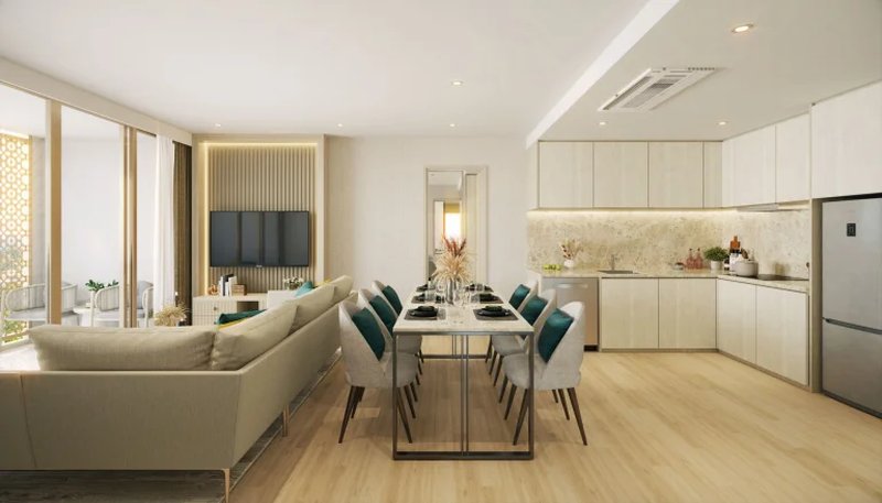 3 Bedroom Apartment in Bang Tao, Phuket at The Ozone Oasis Condominium