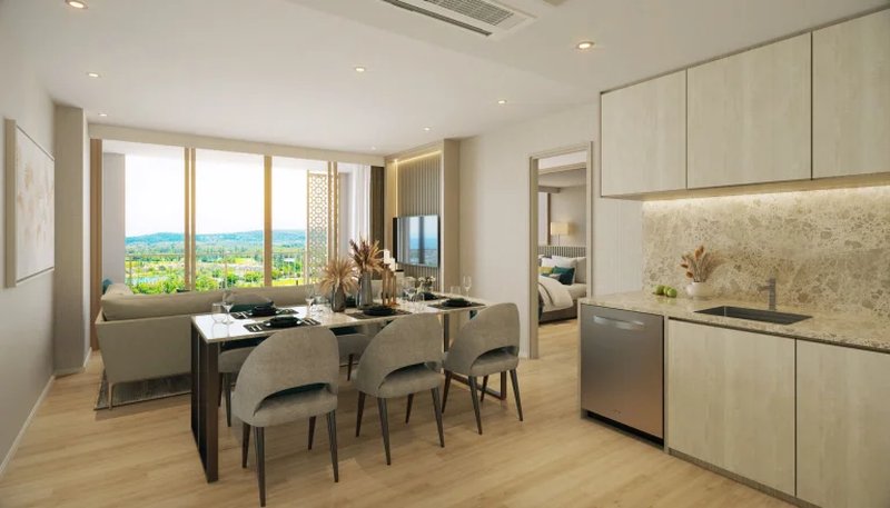3 Bedroom Apartment in Bang Tao, Phuket at The Ozone Oasis Condominium
