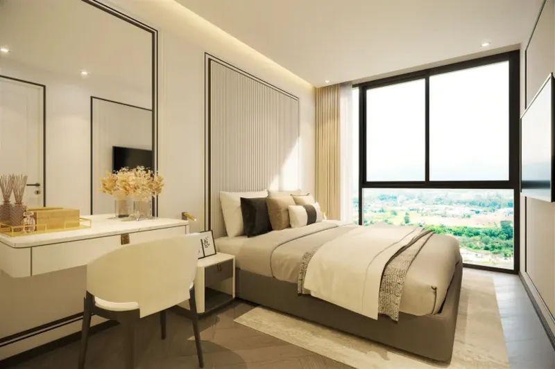 ห้องนอนของคอนโดมิเนียม ในเชิงตะไล